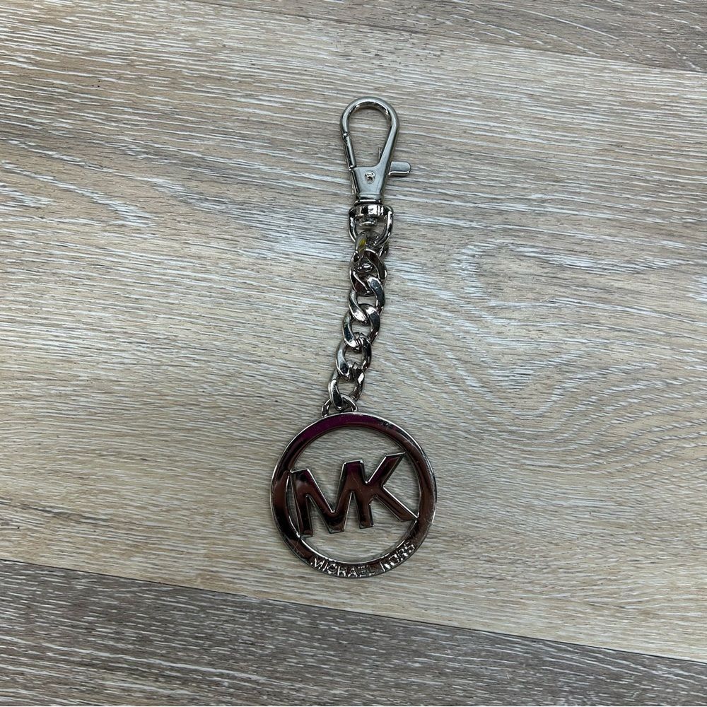 Michael Kors Silver bag charm
